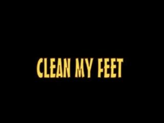 Clean aýak, clean gotak, ready for elite foot porno!